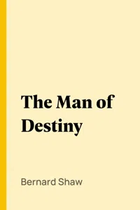 The Man of Destiny_cover