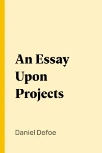 An Essay Upon Projects_cover