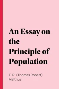 An Essay on the Principle of Population_cover
