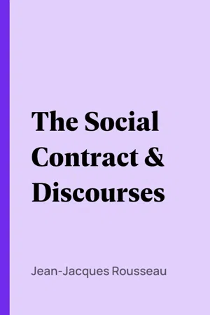 The Social Contract & Discourses