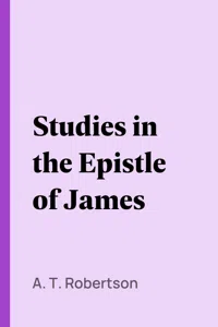 Studies in the Epistle of James_cover