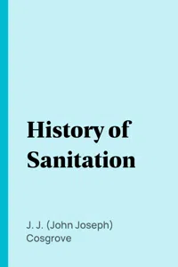 History of Sanitation_cover