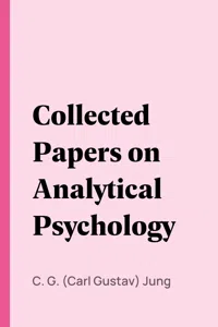 Collected Papers on Analytical Psychology_cover