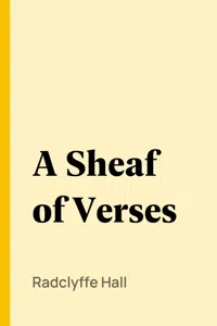 A Sheaf of Verses_cover