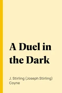 A Duel in the Dark_cover