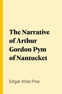 The Narrative of Arthur Gordon Pym of Nantucket_cover