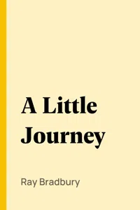 A Little Journey_cover