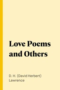 Love Poems and Others_cover