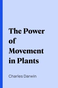 The Power of Movement in Plants_cover