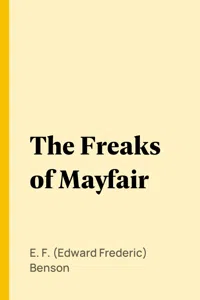 The Freaks of Mayfair_cover