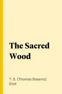 The Sacred Wood_cover