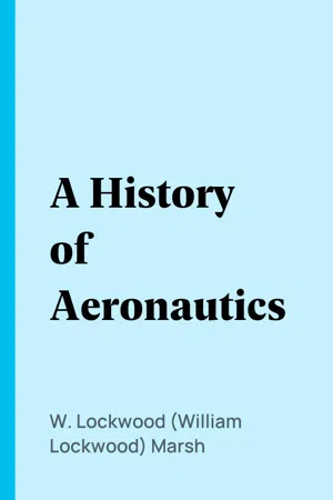 A History of Aeronautics