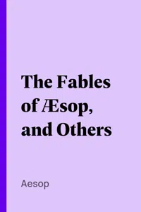 The Fables of Æsop, and Others_cover