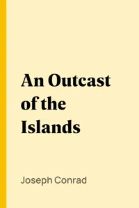 An Outcast of the Islands_cover