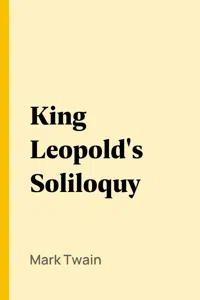 King Leopold's Soliloquy_cover