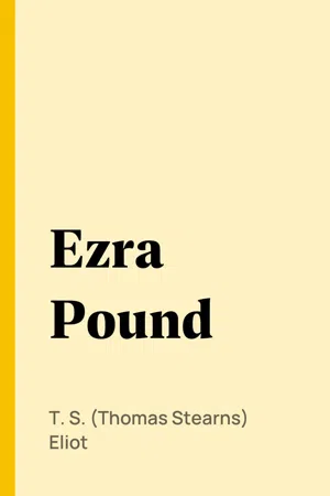 Ezra Pound