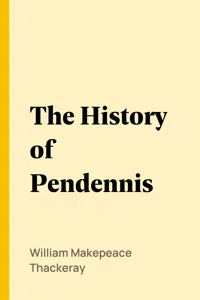 The History of Pendennis_cover