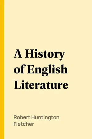 A History of English Literature