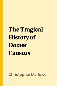 The Tragical History of Doctor Faustus_cover