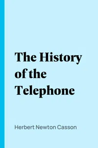 The History of the Telephone_cover