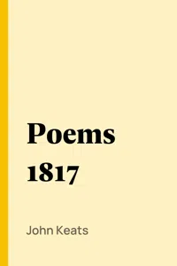 Poems 1817_cover