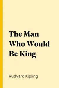 The Man Who Would Be King_cover