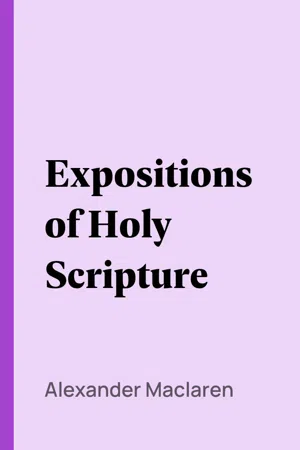 Expositions of Holy Scripture