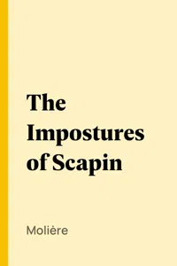 The Impostures of Scapin_cover