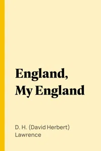 England, My England_cover