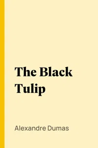 The Black Tulip_cover