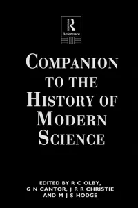 Companion to the History of Modern Science_cover