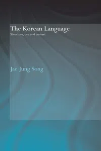 The Korean Language_cover