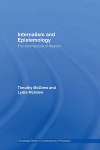 Internalism and Epistemology_cover