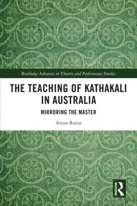 The Teaching of Kathakali in Australia_cover