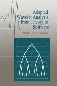 Adapted Wavelet Analysis_cover