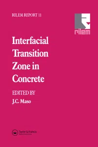 Interfacial Transition Zone in Concrete_cover