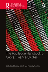 The Routledge Handbook of Critical Finance Studies_cover