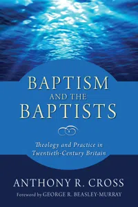 Baptism and the Baptists_cover