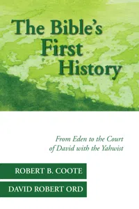 The Bible's First History_cover