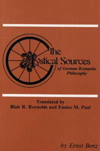 The Mystical Sources of German Romantic Philosophy_cover