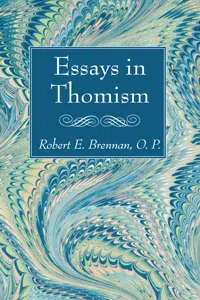 Essays in Thomism_cover