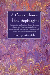 A Concordance of the Septuagint_cover