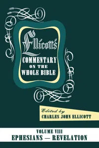 Ellicott's Commentary on the Whole Bible Volume VIII_cover