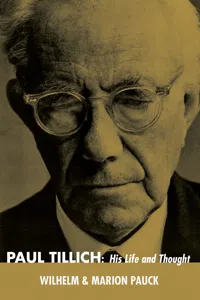 Paul Tillich_cover