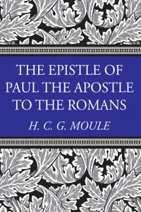 The Epistle of Paul the Apostle to the Romans_cover