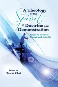 A Theology of the Spirit in Doctrine and Demonstration_cover