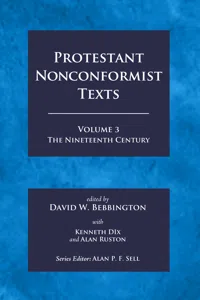 Protestant Nonconformist Texts Volume 3_cover