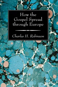 How the Gospel Spread through Europe_cover