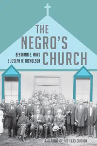 The Negro's Church_cover