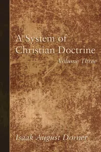 A System of Christian Doctrine, Volume 3_cover